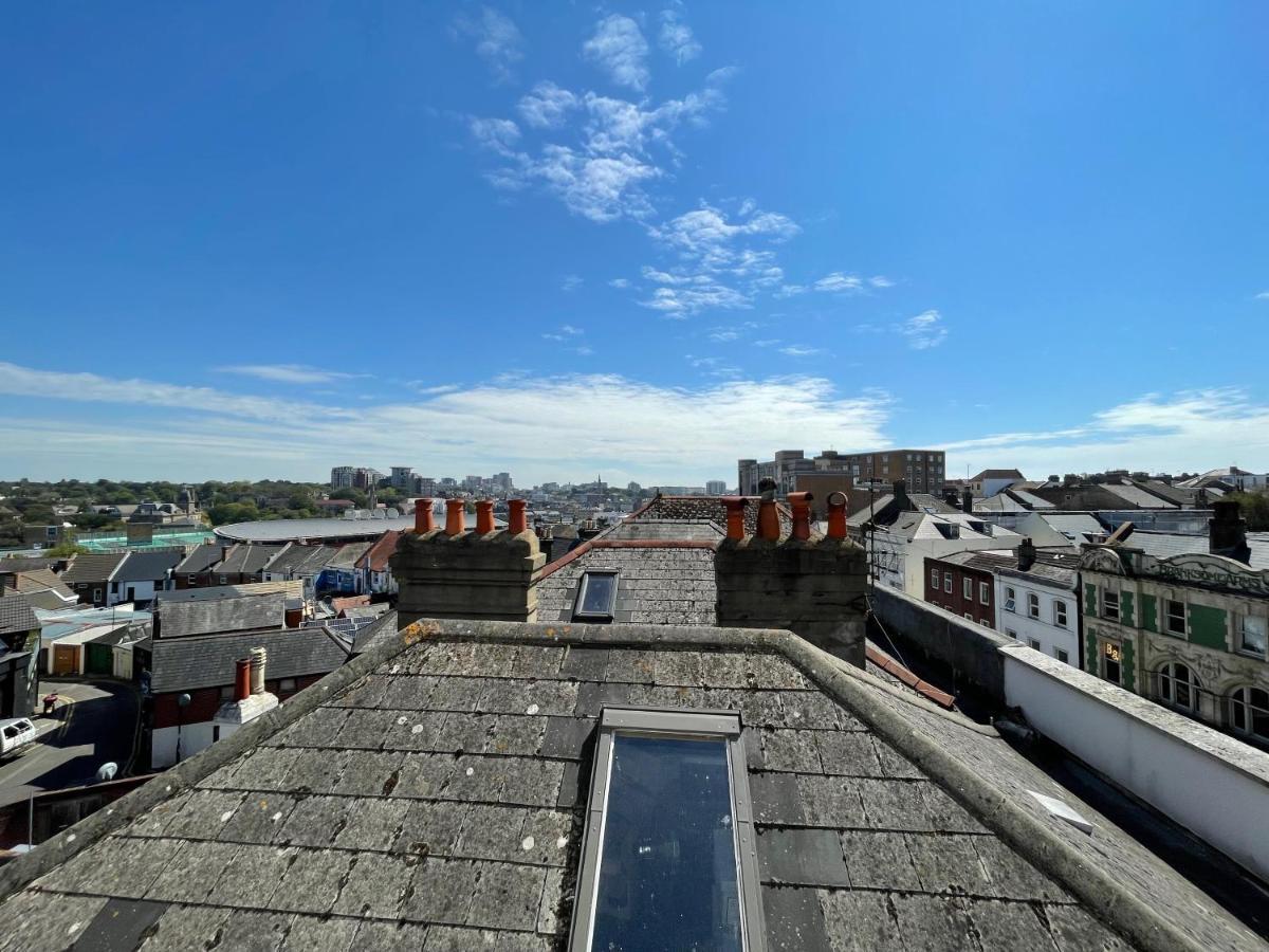 Light Airy 3 Bed Town Cntr Flat 700M To The Beach Bournemouth Esterno foto